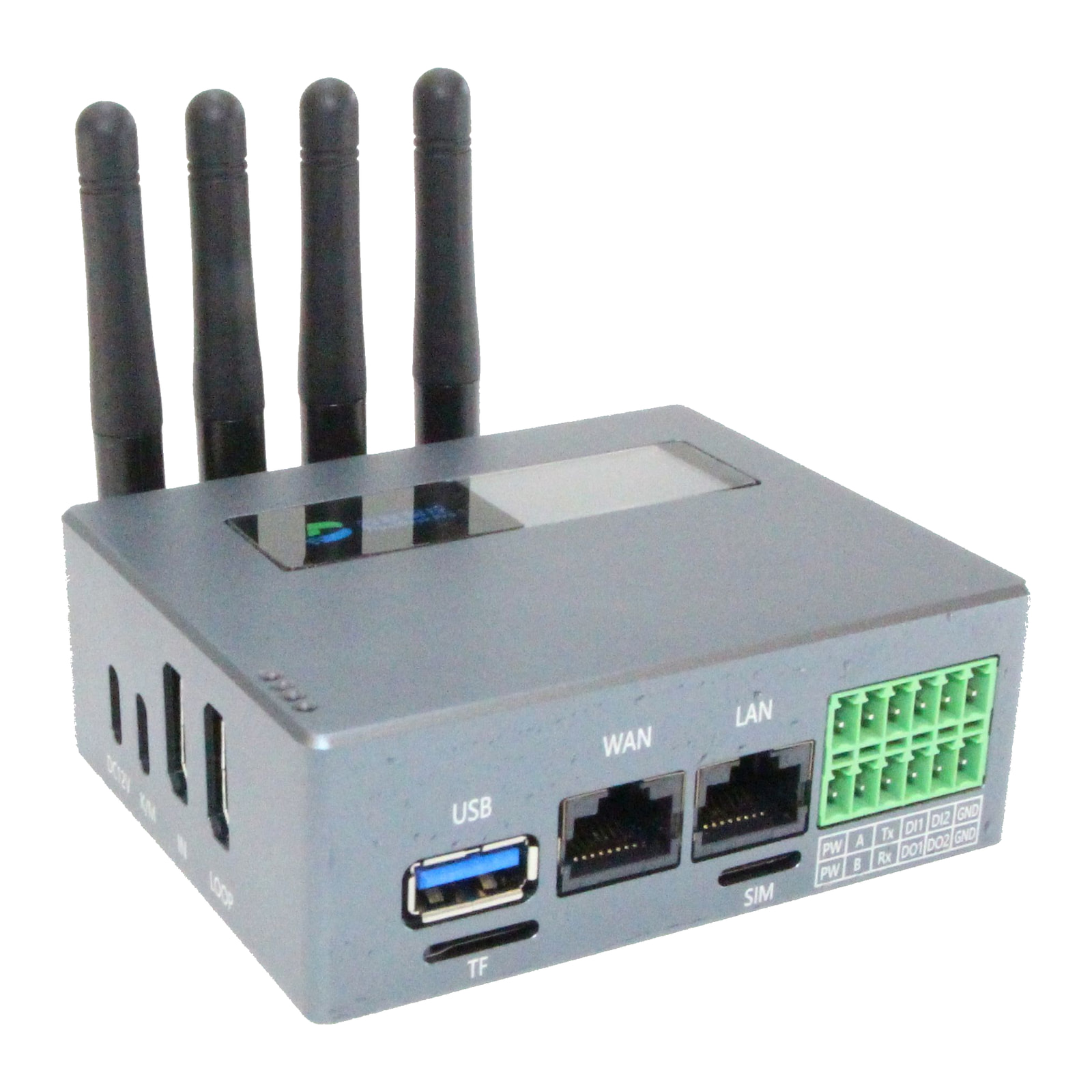 QuickDesk Pro HDMI and USB ports